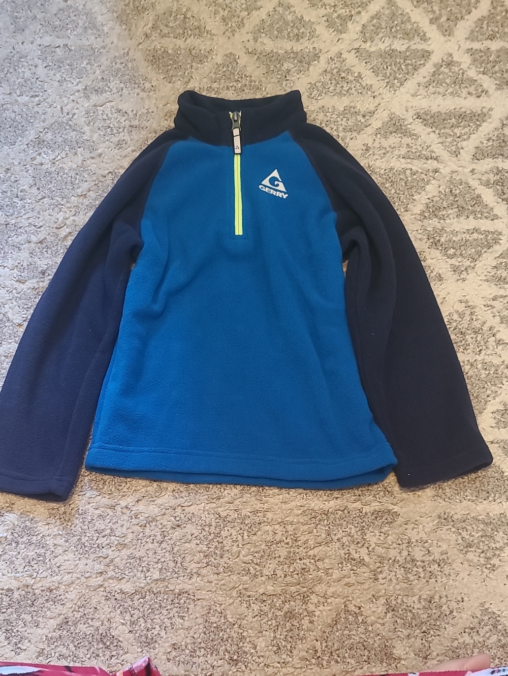 4 for $28 - Gerry Boys S(5/6) Blue 3/4 Zip Sweatshirt
